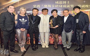 Thành Long mở tiệc mừng giải Oscar linh đình bất chấp bê bối tình cũ - con rơi